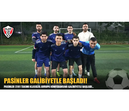 PASİNLER GALİBİYETLE BAŞLADI!