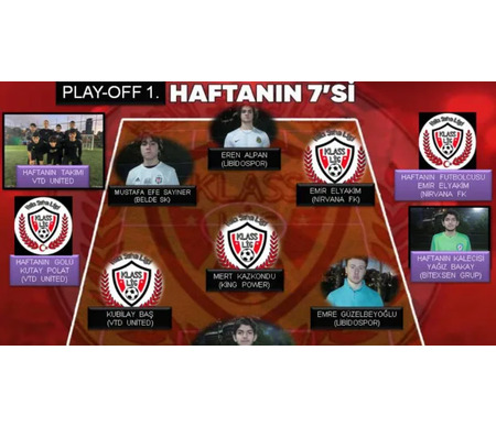 PLAY-OFF 1.HAFTA HAFTANIN EN'LERİ 