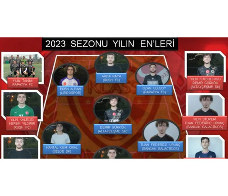 KLASS LİG 2023 SEZONU YILIN EN'LERİ 