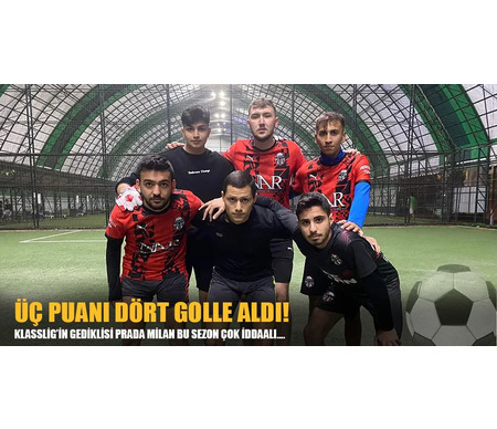 ÜÇ PUANI DÖRT GOLLE ALDI!