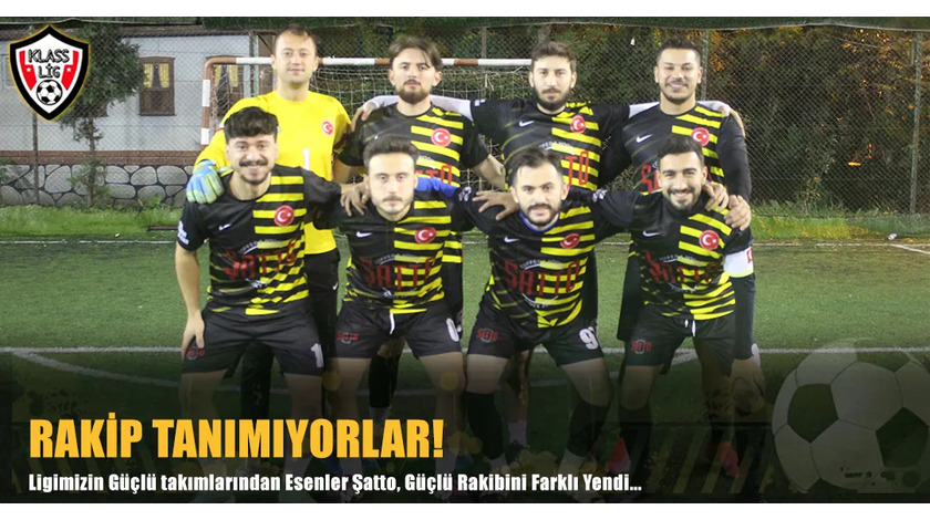 RAKİP TANIMIYORLAR!