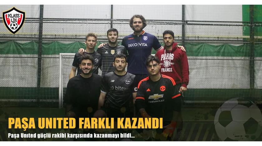 PAŞA UNITED FARKLI KAZANDI