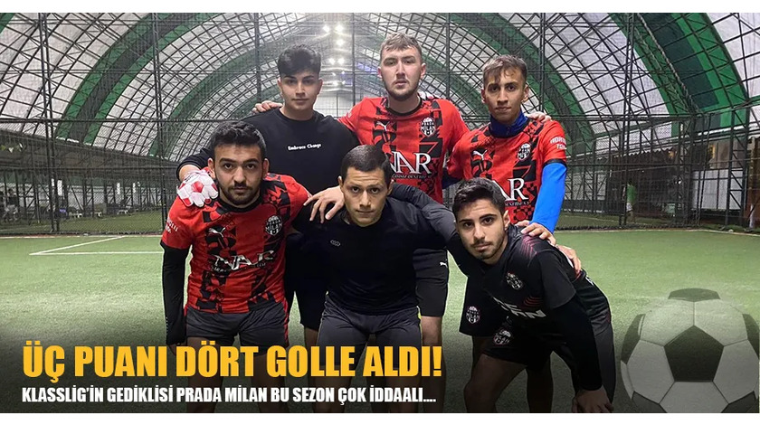 ÜÇ PUANI DÖRT GOLLE ALDI!