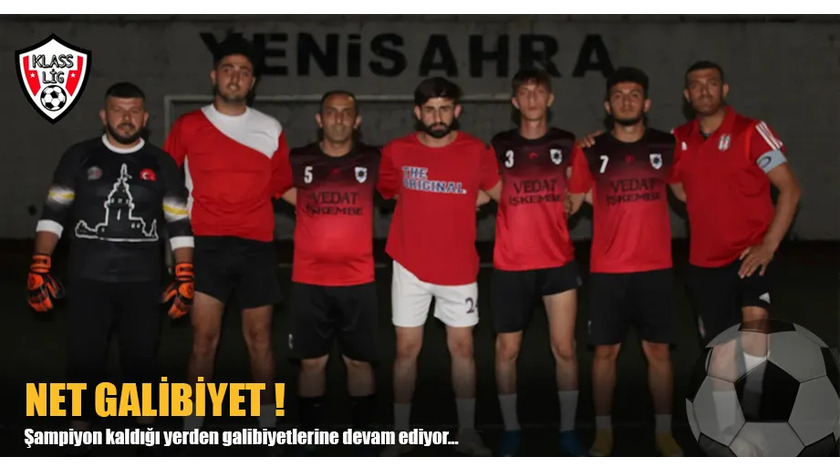 NET GALİBİYET !